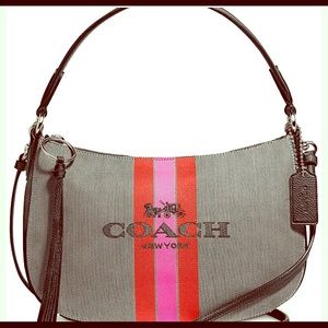 Coach horse and carriage cross body